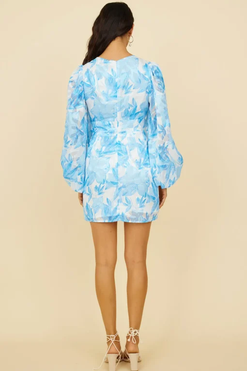 Kiss Kiss Dress Blue