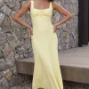 Lemon Squeeze Maxi Dress Yellow
