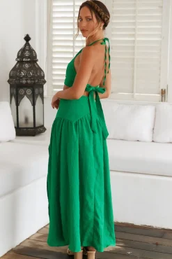Lemon Tree Maxi Skirt Green