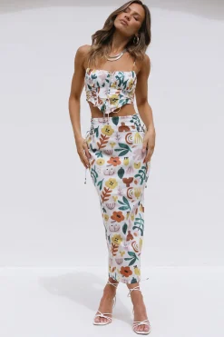 Let's Dance Maxi Skirt Multi