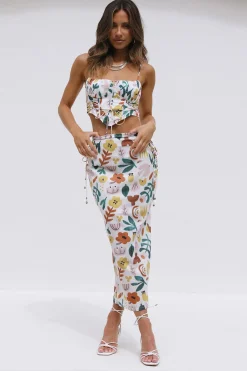 Let's Dance Maxi Skirt Multi