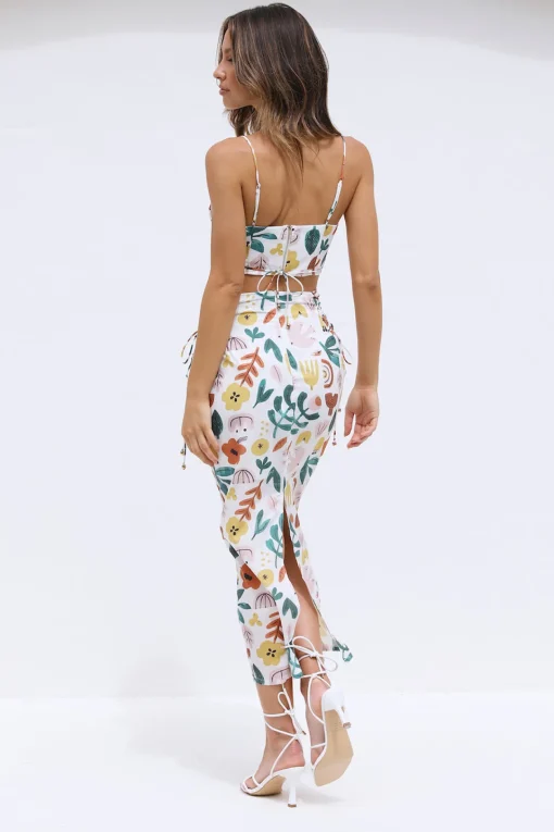 Let's Dance Maxi Skirt Multi