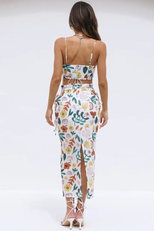 Let's Dance Maxi Skirt Multi