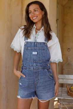 LEVIS Shortalls Meadow Games