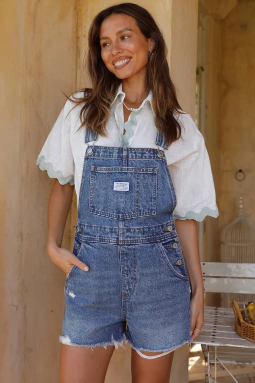 LEVIS Shortalls Meadow Games