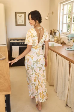 Lights On Midi Dress Multi