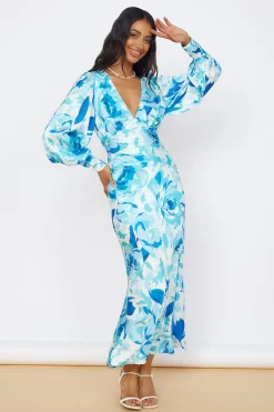 Limitless Possibilities Maxi Dress Blue