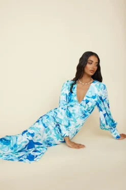 Limitless Possibilities Maxi Dress Blue