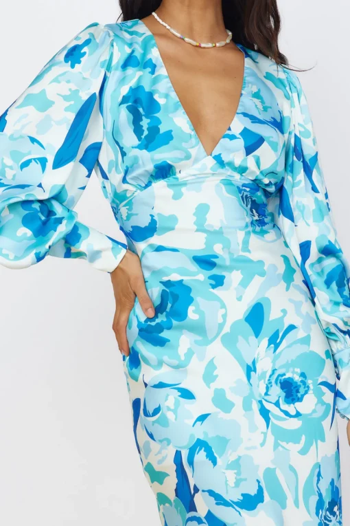 Limitless Possibilities Maxi Dress Blue