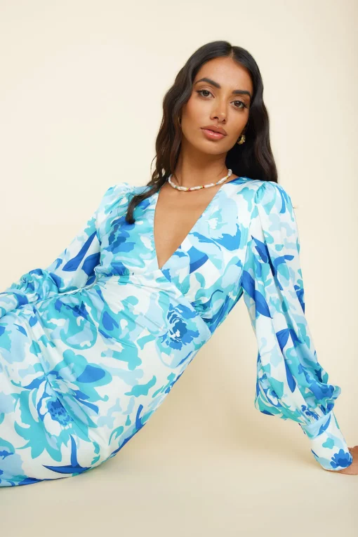 Limitless Possibilities Maxi Dress Blue
