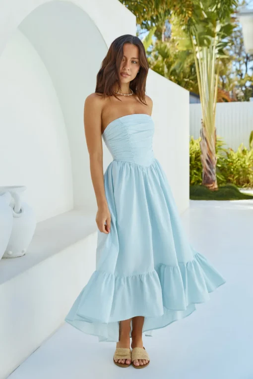 Love In The Summer Maxi Dress Blue