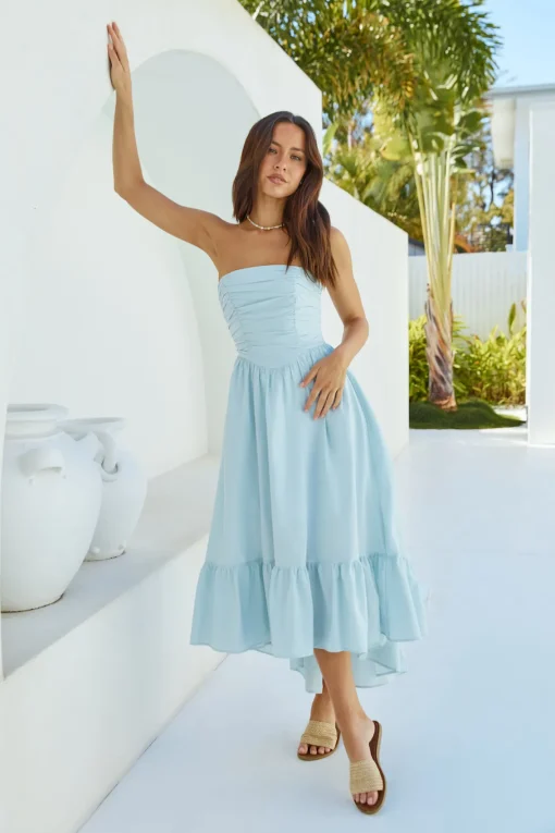 Love In The Summer Maxi Dress Blue