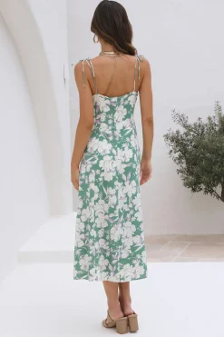 Low Tide Maxi Dress Green