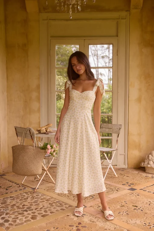 Luminous Dreams Maxi Dress White