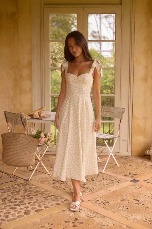 Luminous Dreams Maxi Dress White