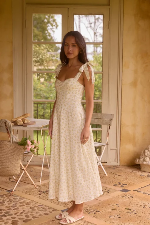 Luminous Dreams Maxi Dress White