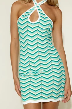 Madelyn Dress Blue
