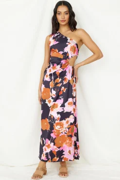 Meet Me Later Maxi Dress Black