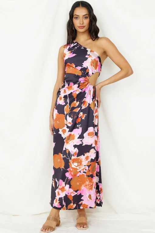 Meet Me Later Maxi Dress Black