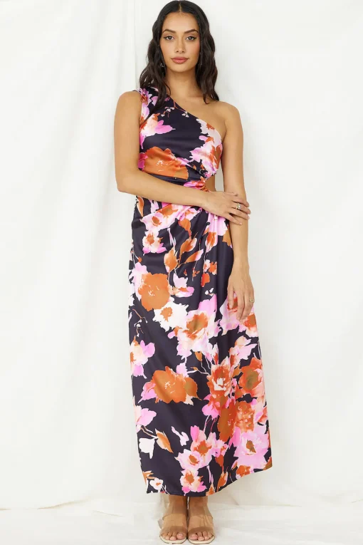 Meet Me Later Maxi Dress Black
