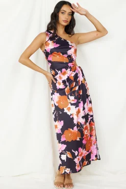 Meet Me Later Maxi Dress Black