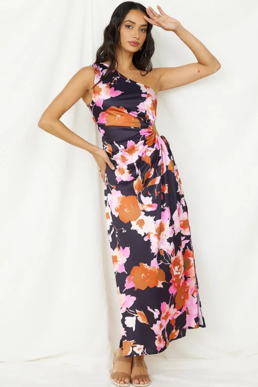 Meet Me Later Maxi Dress Black