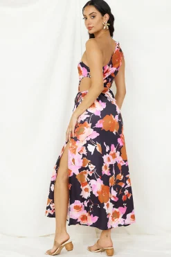 Meet Me Later Maxi Dress Black