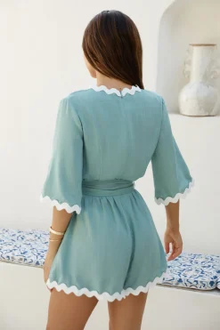 Midday Mood Romper Green