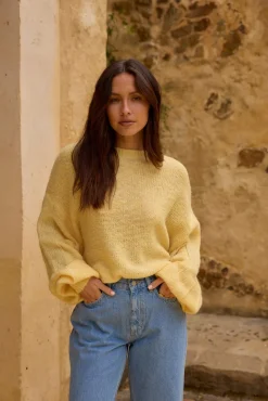 Mikale Knit Jumper Yellow