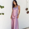 Moonlit Sway Midi Dress Purple