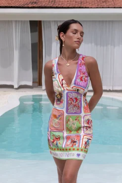Mystic Fortune Mini Dress Print