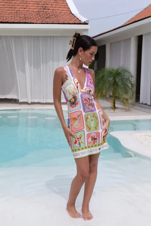 Mystic Fortune Mini Dress Print