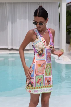 Mystic Fortune Mini Dress Print