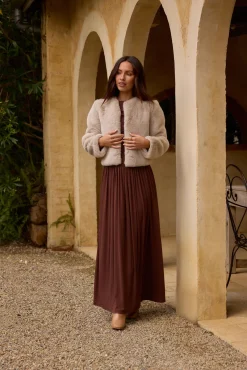 Nalla Maxi Dress Brown