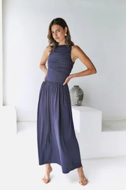 Nalla Maxi Dress Navy