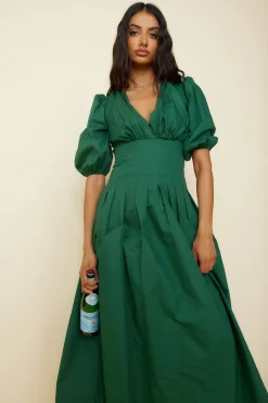 Nature's Escape Maxi Dress Green