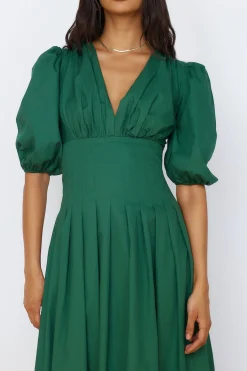 Nature's Escape Maxi Dress Green