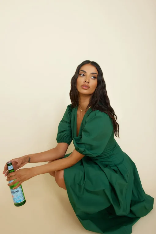 Nature's Escape Maxi Dress Green