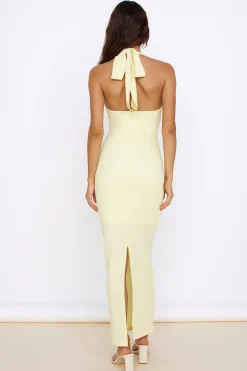 New Found Purpose Maxi Dress Yellow