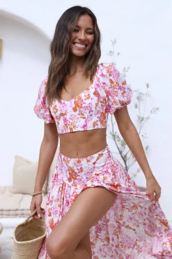 Next Millennium Crop Top Pink