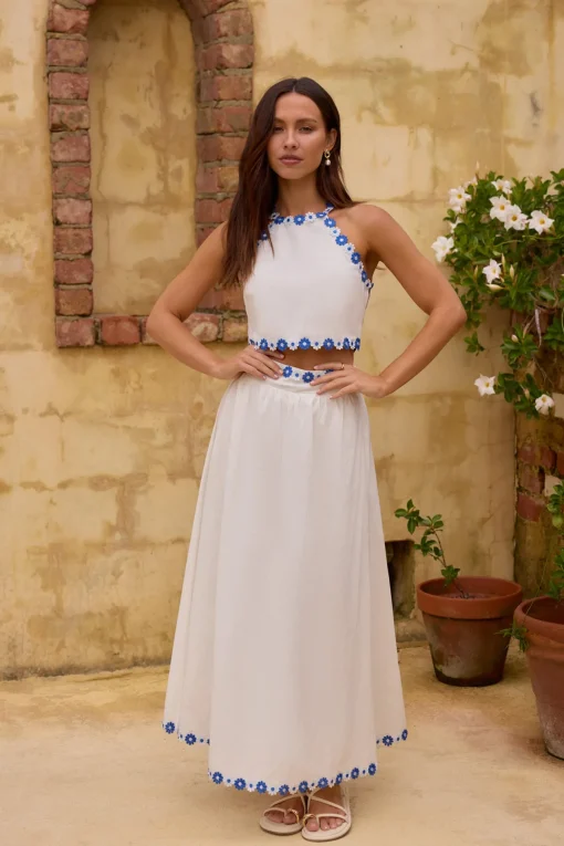 Nicola Rose Set White