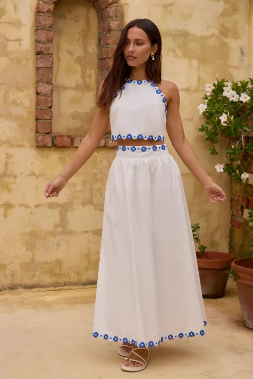 Nicola Rose Set White