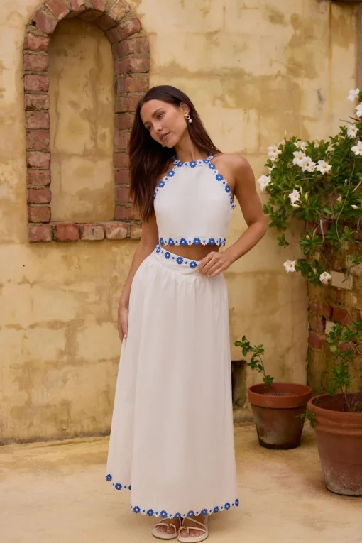 Nicola Rose Set White