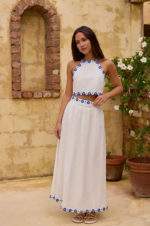 Nicola Rose Set White