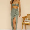 Nothing Has Changed Maxi Skirt Olive