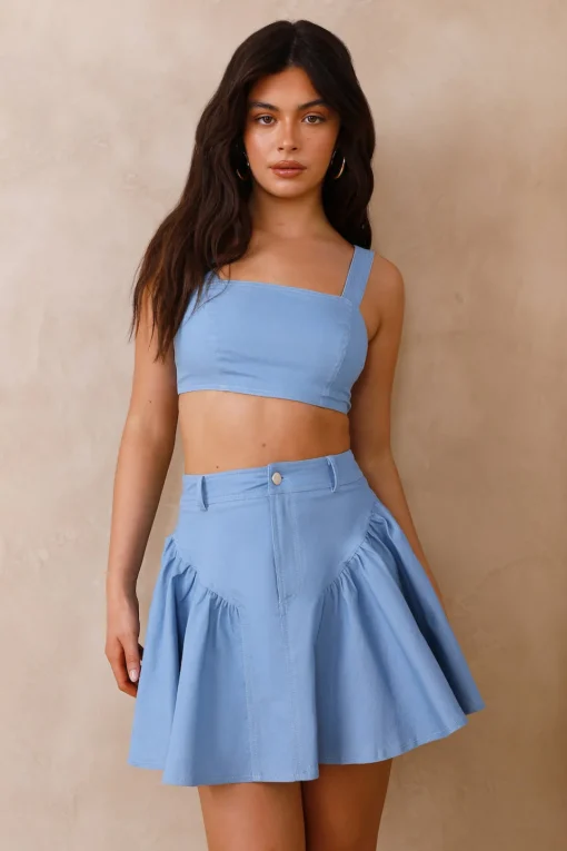 Ocean Dreamer Skirt Blue
