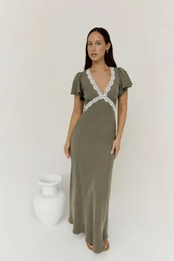 Oliviera Maxi Dress Green