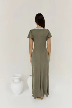 Oliviera Maxi Dress Green