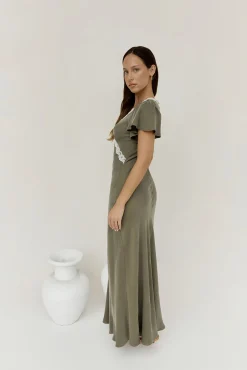 Oliviera Maxi Dress Green