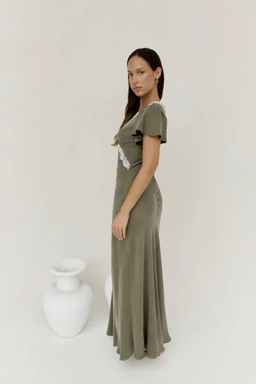 Oliviera Maxi Dress Green